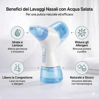 Irrigatore Nasale Elettrico — ZeroMuco