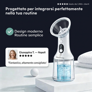 Irrigatore elettrico per la pulizia delle orecchie - ZeroCerume™