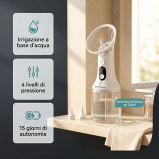 Irrigatore elettrico per la pulizia delle orecchie - ZeroCerume™